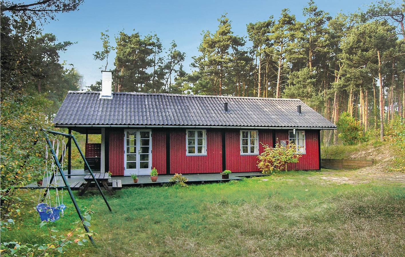 Ferienhaus für 5 Personen mit Terrasse in Østre Sømarken, Pedersker