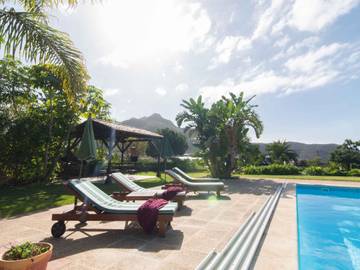 Bungalow für 2 Personen, mit Terrasse und Pool sowie Garten auf Teneriffa