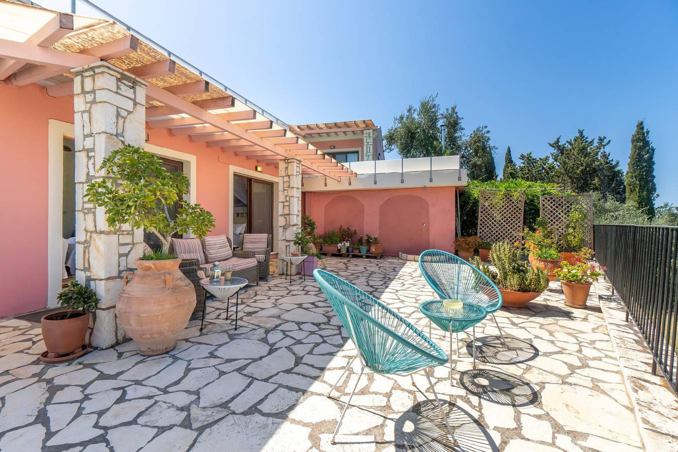 Alloggio vacanze "Villa Faye" in Ieromonachos, Passo