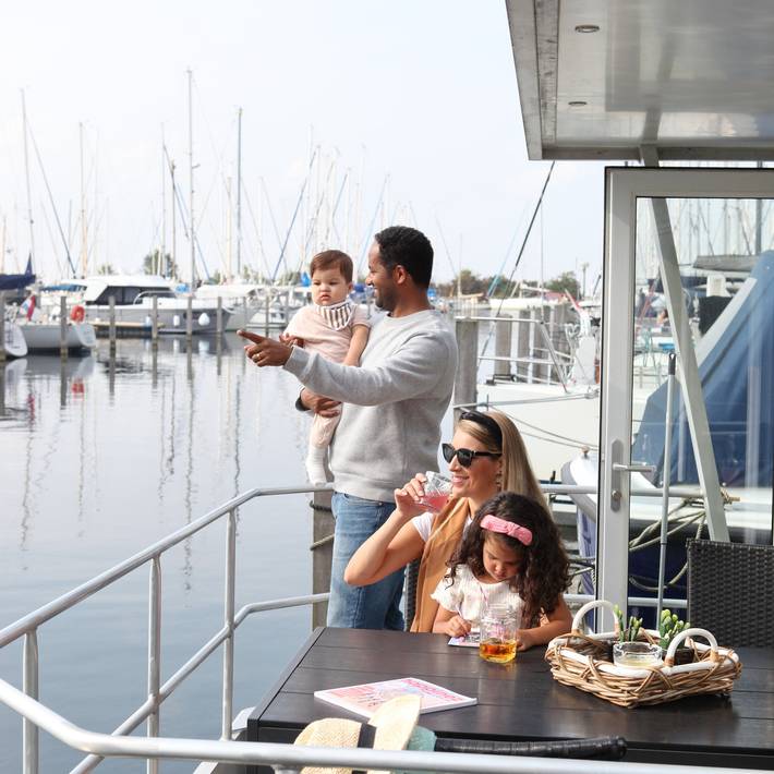 Lodge voor 6 personen, met terras en balkon/terras - 1