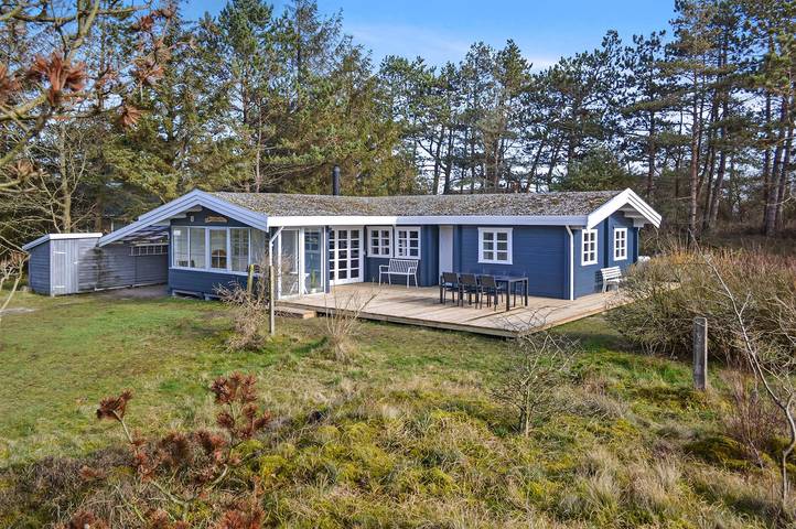 Feriehus for 6 personer, med terrasse, husdyr tilladt - 1