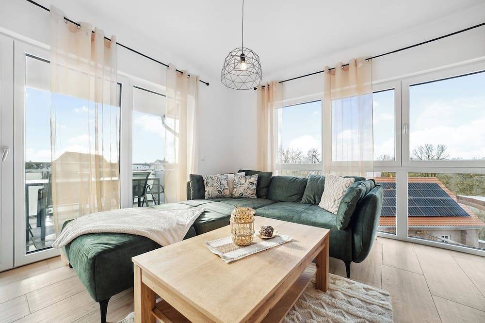 Ganze Wohnung, Exklusives Lifestyle Apartment Boho in Muhr am See mit moderner Ausstattung in Muhr am See, Fränkisches Seenland