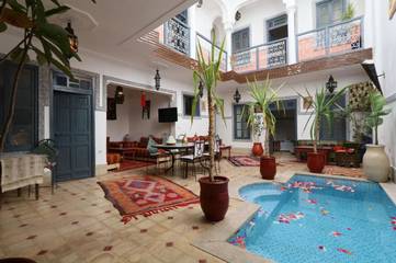 Maison d’hôte pour 2 personnes, avec terrasse et piscine à Marrakech