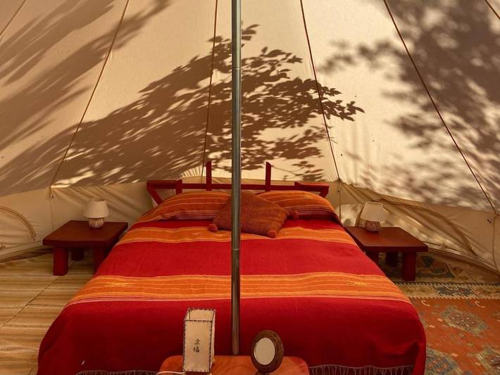 Camping für 4 Personen, mit Balkon und Terrasse sowie Garten und Pool in der Maremma - 3