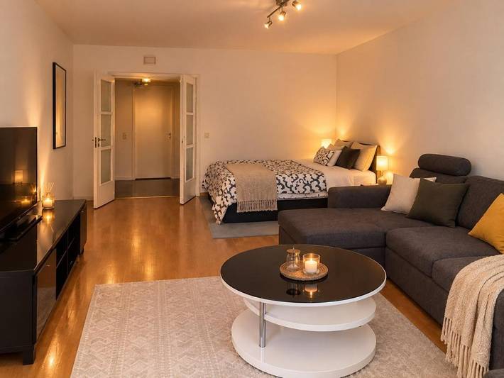 Ferienwohnung für 3 Personen, mit Balkon und Garten sowie Ausblick in Huskvarna