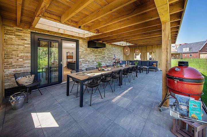 Vacation rental for 12 people, with Yard and Pool as well as Sauna in The Netherlands