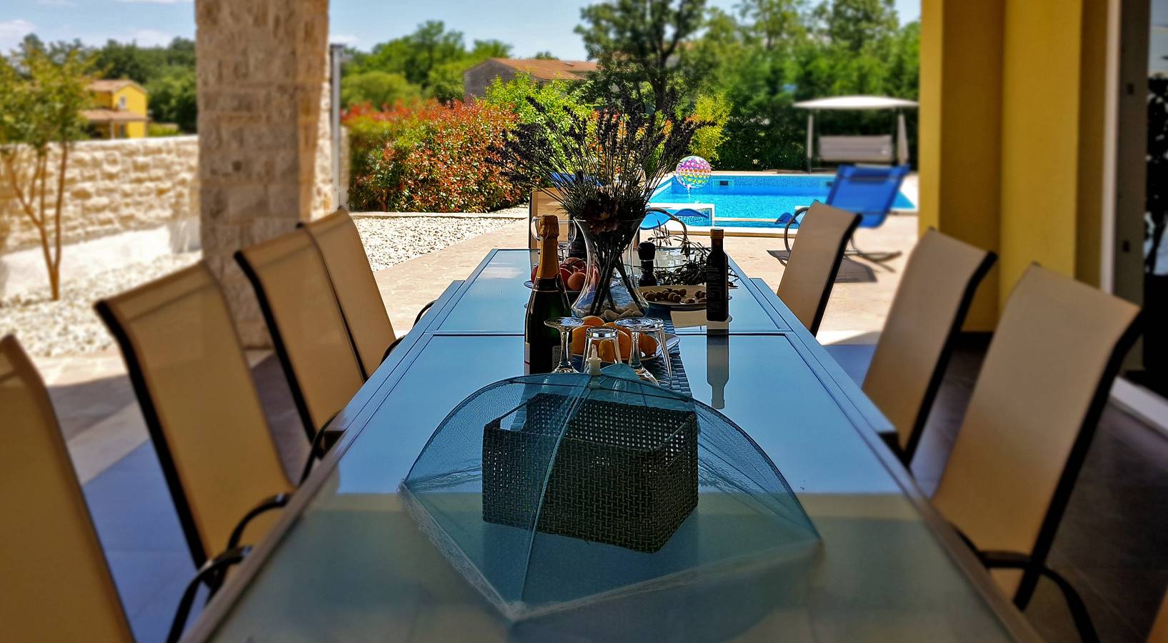Willa dla 14 osób z balkon/ taras in Žminj, Środkowa Istria