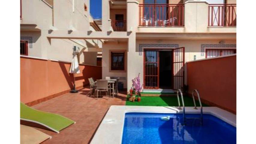 Casa rural para 6 personas, con vistas además de piscina y balcón en Mazarrón - 3