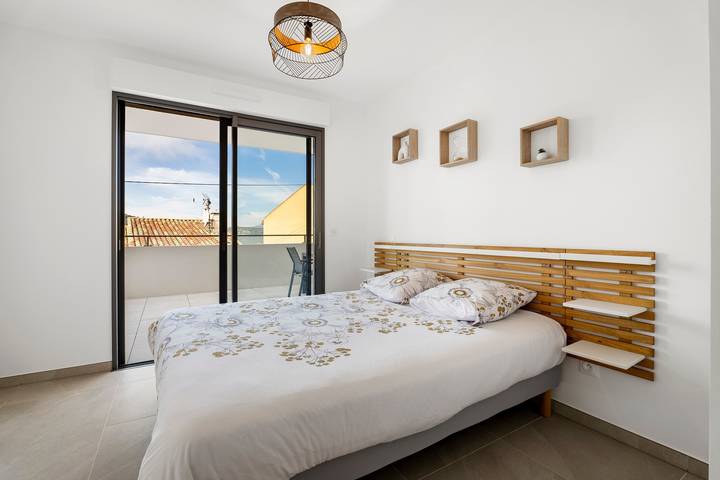 Gîte pour 9 personnes, avec terrasse à La Turbie - 4