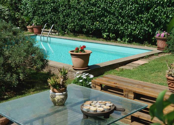 Villa für 10 Personen, mit Garten und Pool sowie Ausblick, mit Haustier in Rom - 3