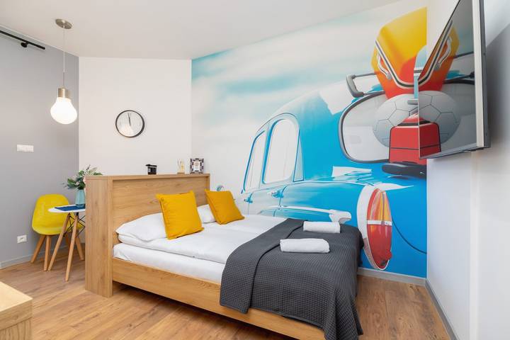 Studio für 2 Personen, kinderfreundlich - 1