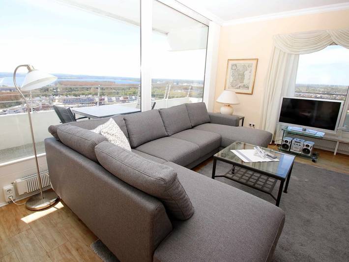 Ferienwohnung für 2 Personen, mit Balkon und Seeblick in Travemünde