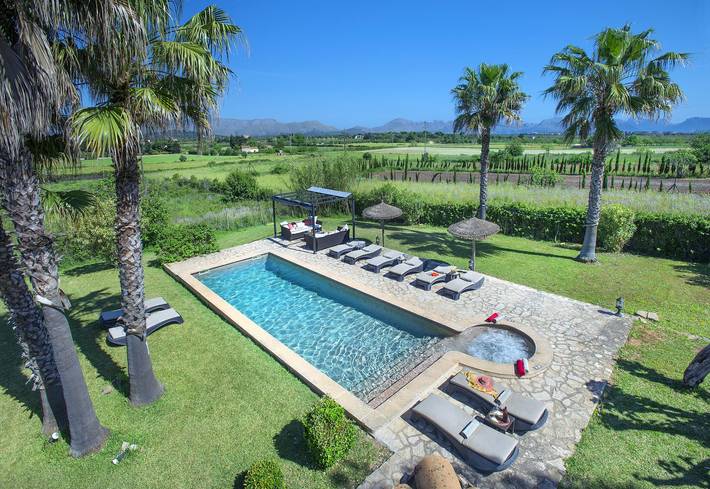 Villa für 10 Personen, mit Garten und Whirlpool auf Mallorca - 2