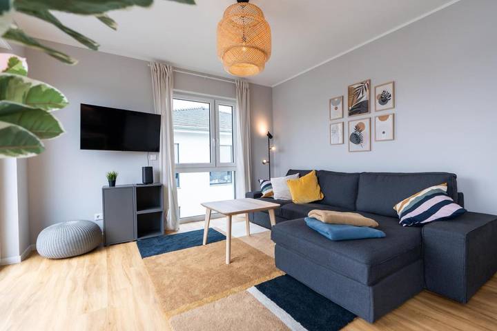 Ferienwohnung für 6 Personen, mit Balkon und Seeblick sowie Ausblick in Muldestausee - 2