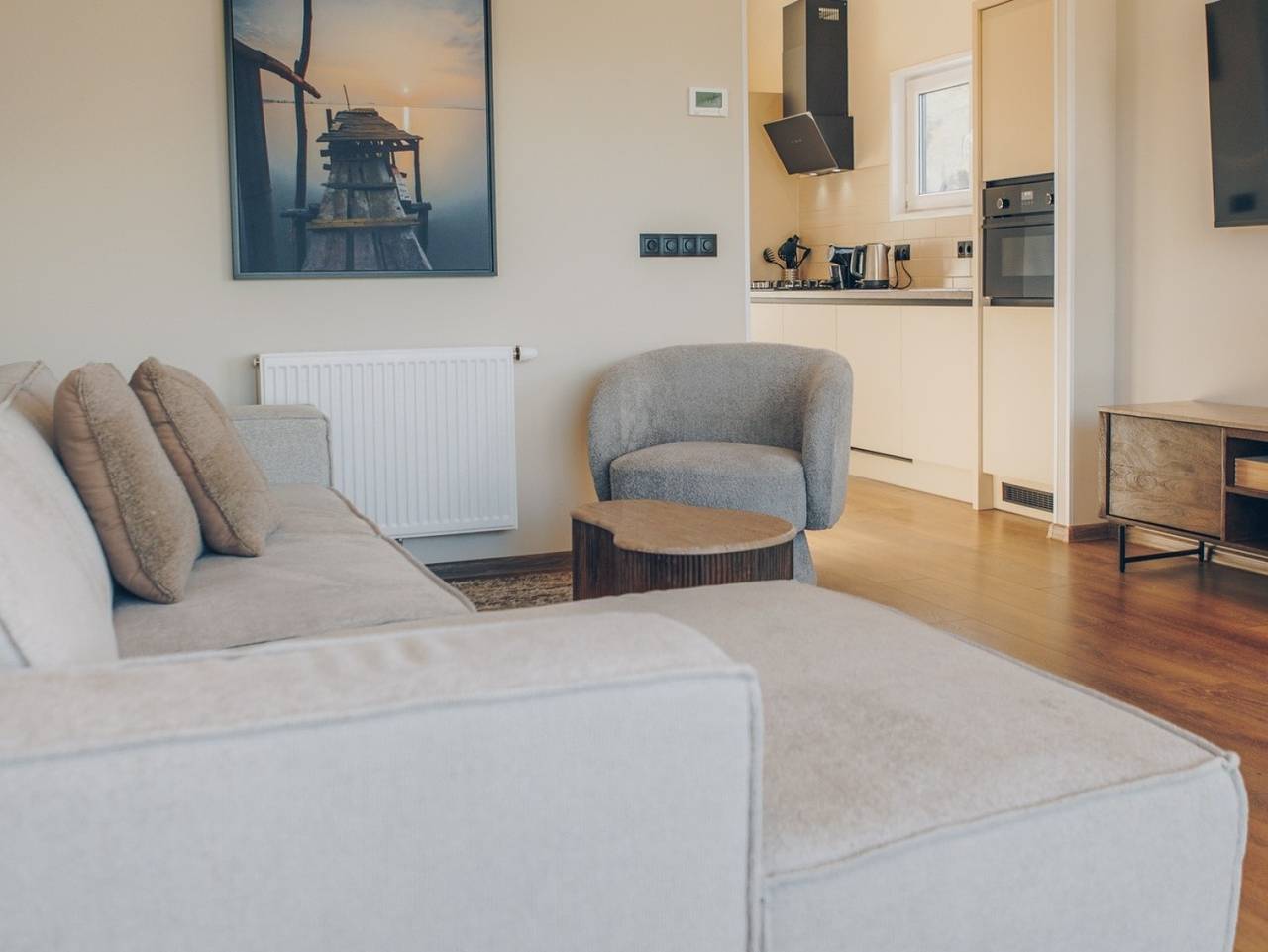 Modern chalet voor 6 personen op een groen vakantiepark in Utrecht in Renswoude, Provincie Utrecht
