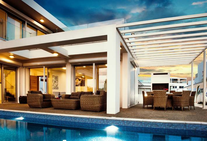 Villa für 6 Personen, mit Balkon und Pool sowie Garten in Ayia Napa - 2