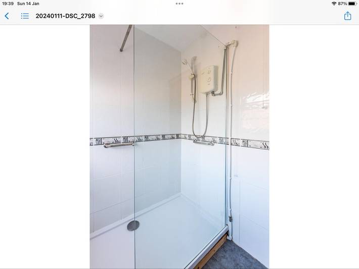Holiday letting for 2 people, with balcony and ocean view in Looe