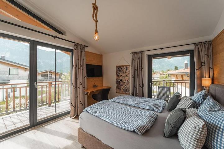 Chalet für 6 Personen, mit Ausblick und Sauna sowie Garten, mit Haustier in Inzell - 3
