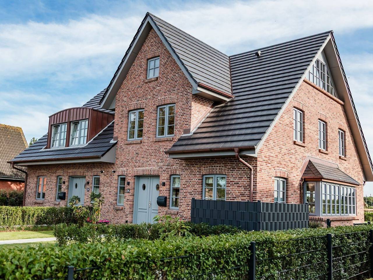 Utblick - Ferienhaus Utblick: Entspannen mit Meerblick und weitläufigen Landschaftsblick in Borgsum, Föhr