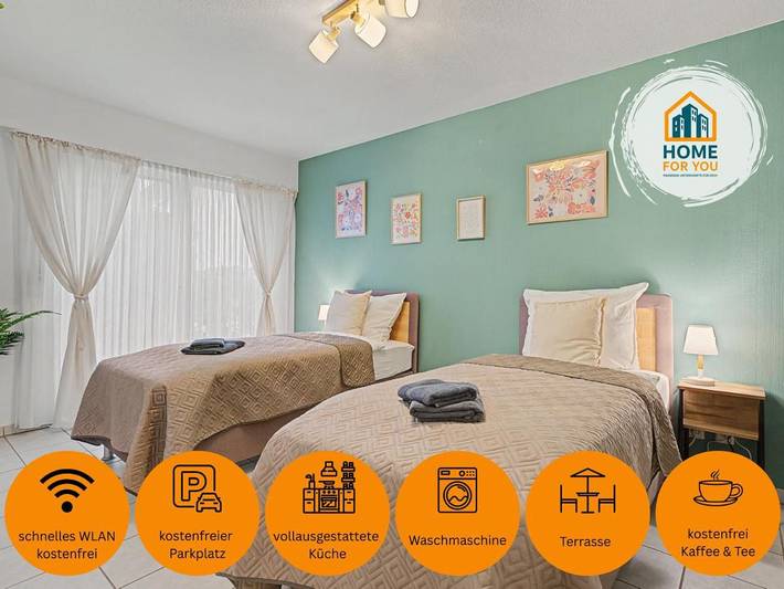 Ferienwohnung für 4 Personen, mit Terrasse in Rhede