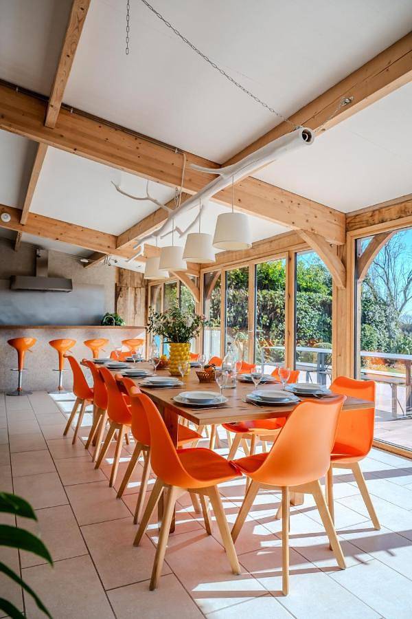 Maison de vacances pour 13 personnes, avec Terrasse et Jardin