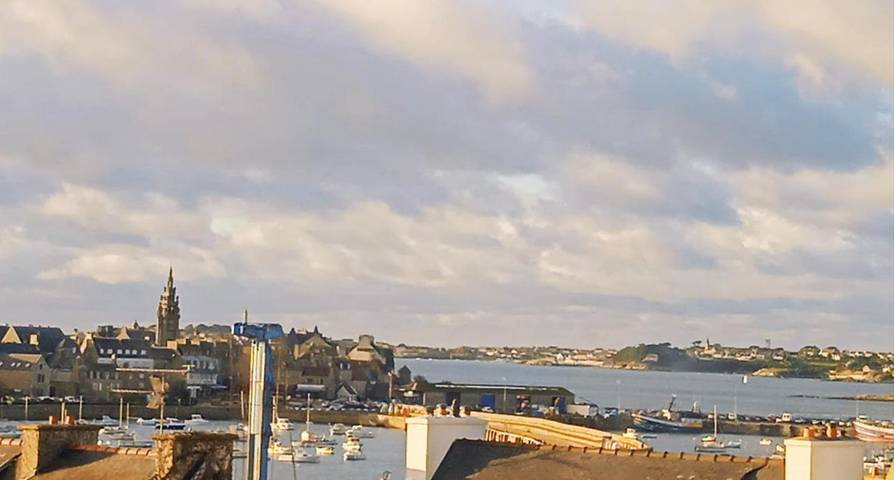 Appartement de vacances pour 6 personnes, avec jardin et vue à Roscoff