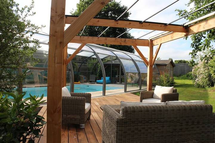 Maison de vacances pour 10 personnes, avec jardin