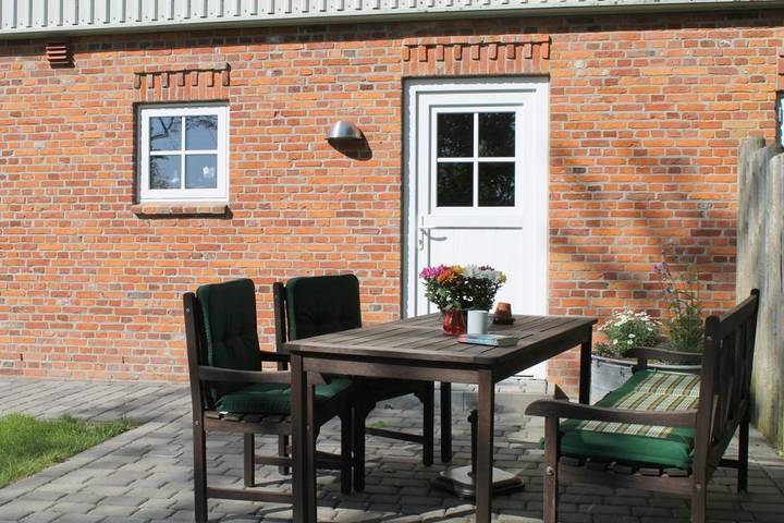 Ferienwohnung für 4 Personen, mit Terrasse und Garten sowie Ausblick in Klanxbüll - 3
