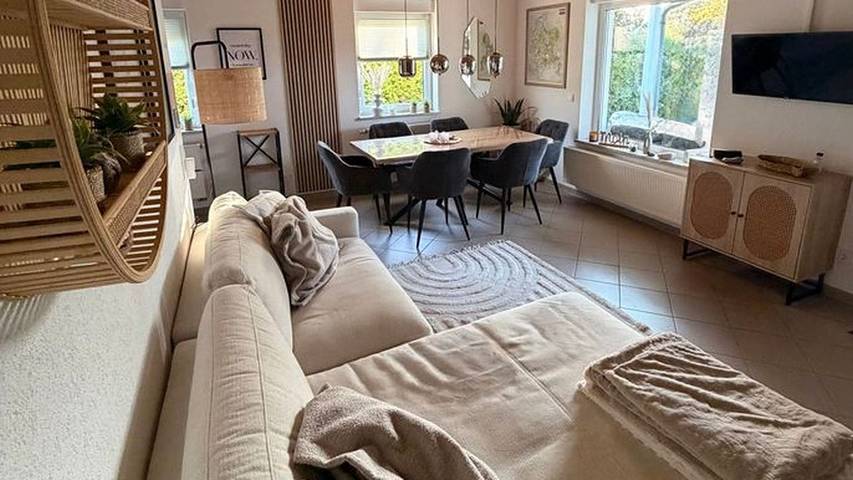 Ferienhaus für 5 Personen, mit Terrasse und Garten, mit Haustier in Wiek