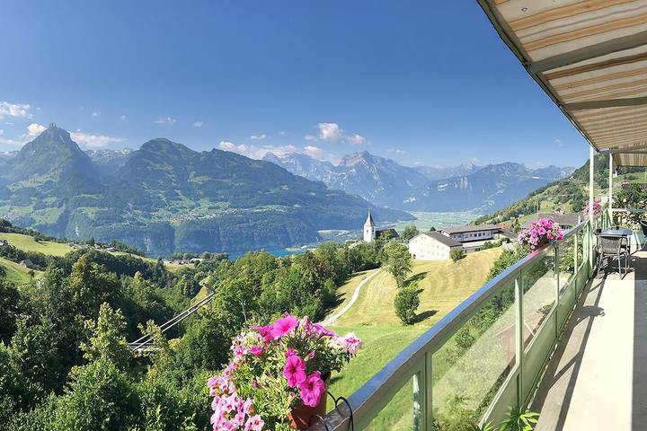 Vakantiewoning voor 5 personen, met uitzicht, met huisdier in Oost-Zwitserland