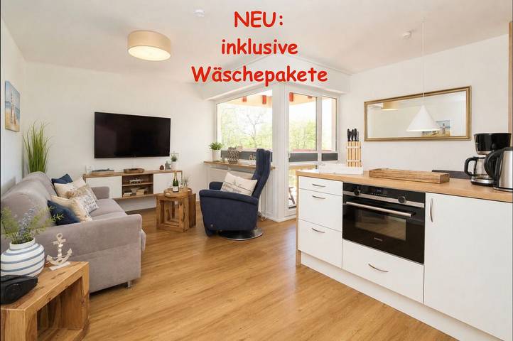 Ferienwohnung für 2 Personen, mit Balkon und Sauna in Cuxhaven