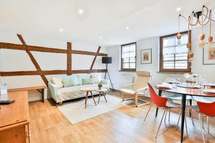 Appartement de vacances pour 4 personnes, avec Vue à Eguisheim