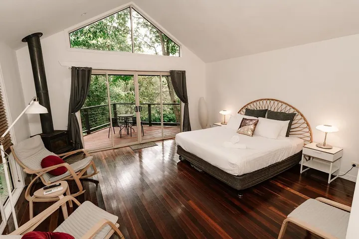 Lodge für 3 Personen, mit Garten und Ausblick - 1