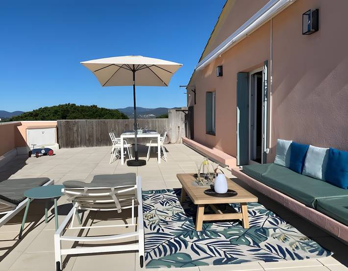 Ferienwohnung für 5 Personen, mit Balkon in Saint-Tropez