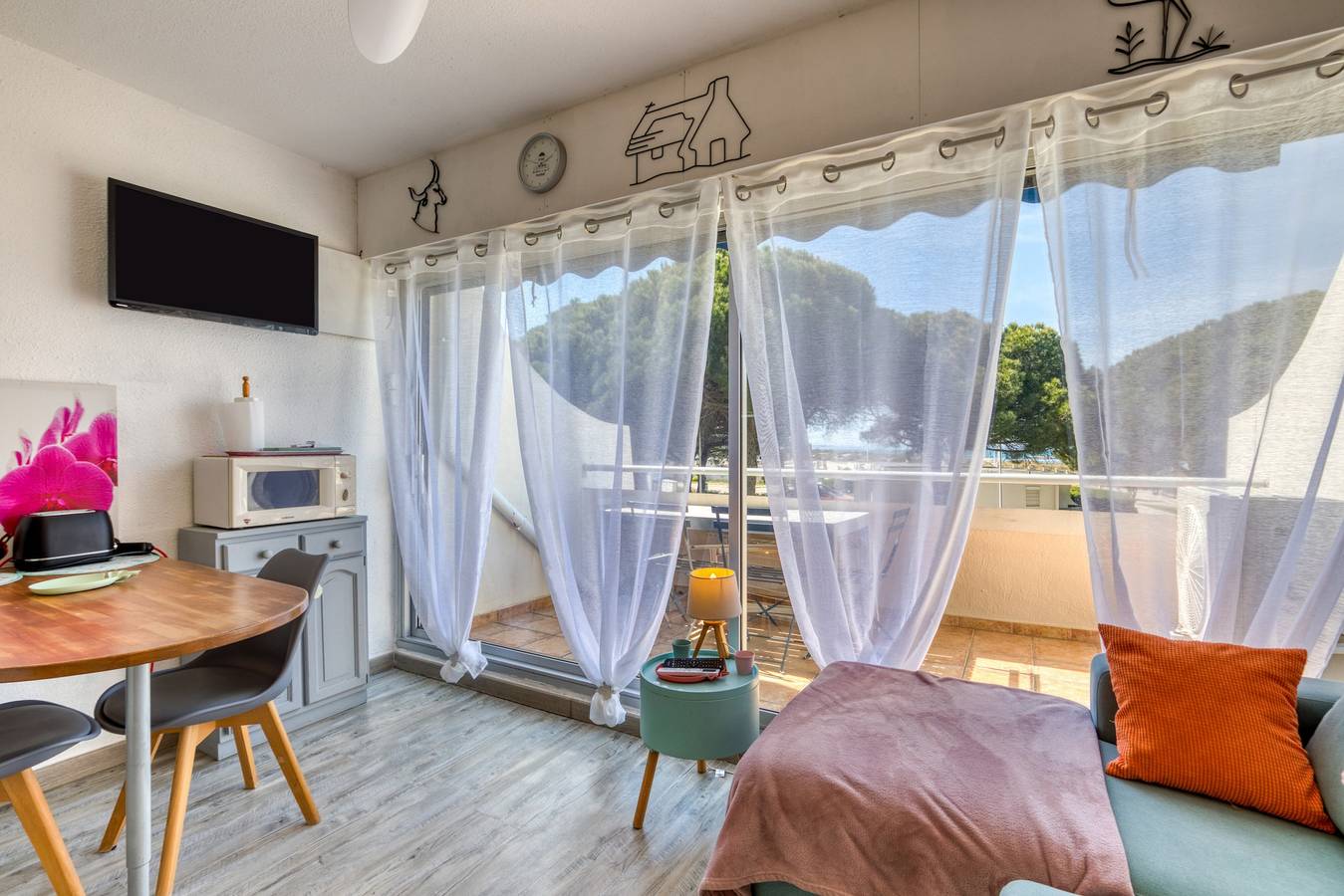 Apartamento entero, Estudio doble cabina con vistas al mar in Port Camargue, Le Grau-du-Roi