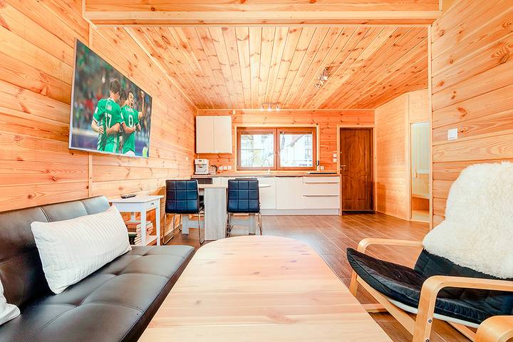 Ferienhaus für 5 Personen, mit Balkon und Whirlpool sowie Garten und Sauna in Polen - 3