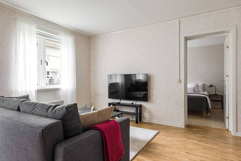 Ganze Wohnung, Relax in peaceful and sunny Marmaverken apartment in Söderhamn, Hälsingland