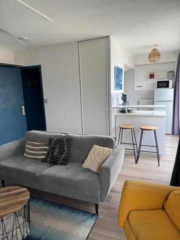 Gîte pour 2 personnes, avec vue et terrasse, animaux acceptés dans Plage de Malo-les-Bains