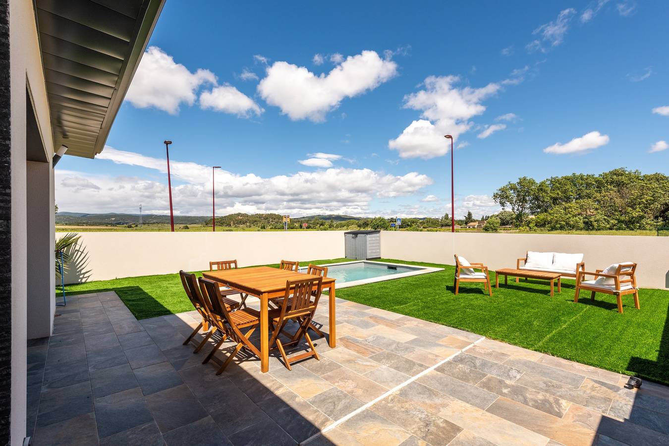 Ferienhaus für 6 Personen mit Terrasse in Olonzac, Canal du Midi