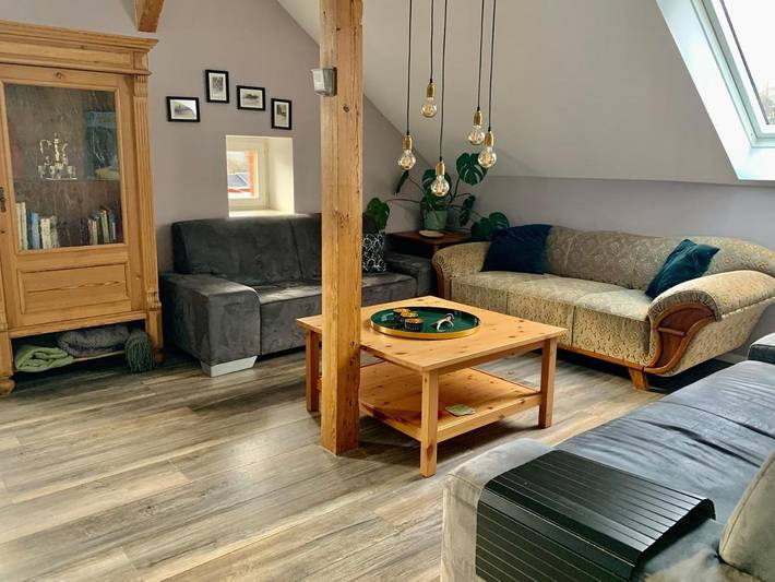 Ferienwohnung für 9 Personen, mit Terrasse und Garten sowie Pool und Ausblick in Frauenstein - 4
