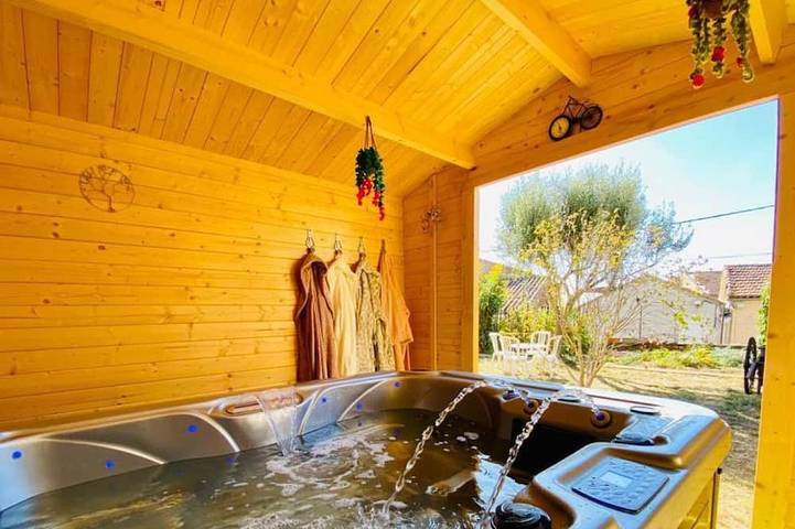 Location de vacances pour 4 personnes, avec Jardin dans Villanière