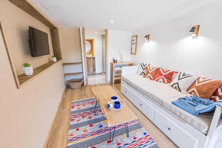 Gîte pour 4 personnes, avec jardin ainsi que vue et sauna à Montmin - 4