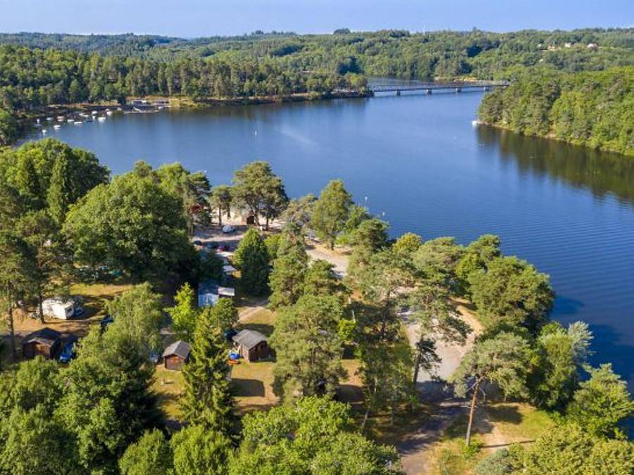 Camping La Petite Rivière - Mobilhome 4 personas - 2 habitaciones in Clergoux, Región de Tulle