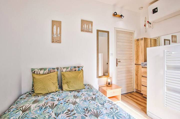 Ganze Wohnung, Charmant T2 Vue Mer Décoration Soignée in Saint-Aubin-sur-Mer (Calvados), Caen und Umgebung