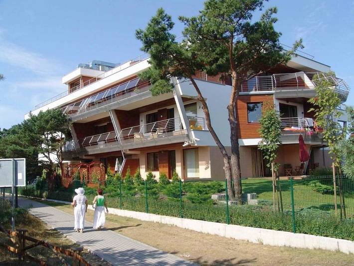 Apartament wakacyjny dla 5 osób, z Balkon i Taras oraz Widok w Jurata (Jastarnia)