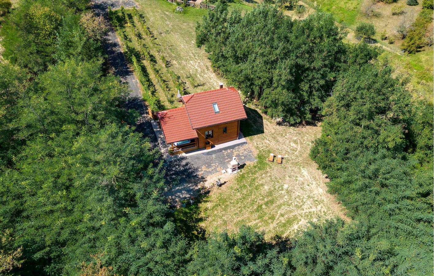 Casa de vacaciones para 3 personas con terraza in Región de Zagreb