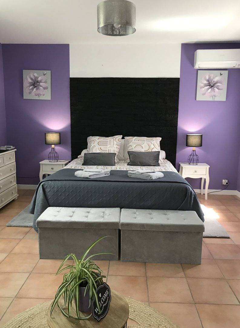 Chambre d'hôte "Lavande", Le soleil des Cévennes - Chambre in Saint-Jean-du-Gard, Parc national des Cévennes