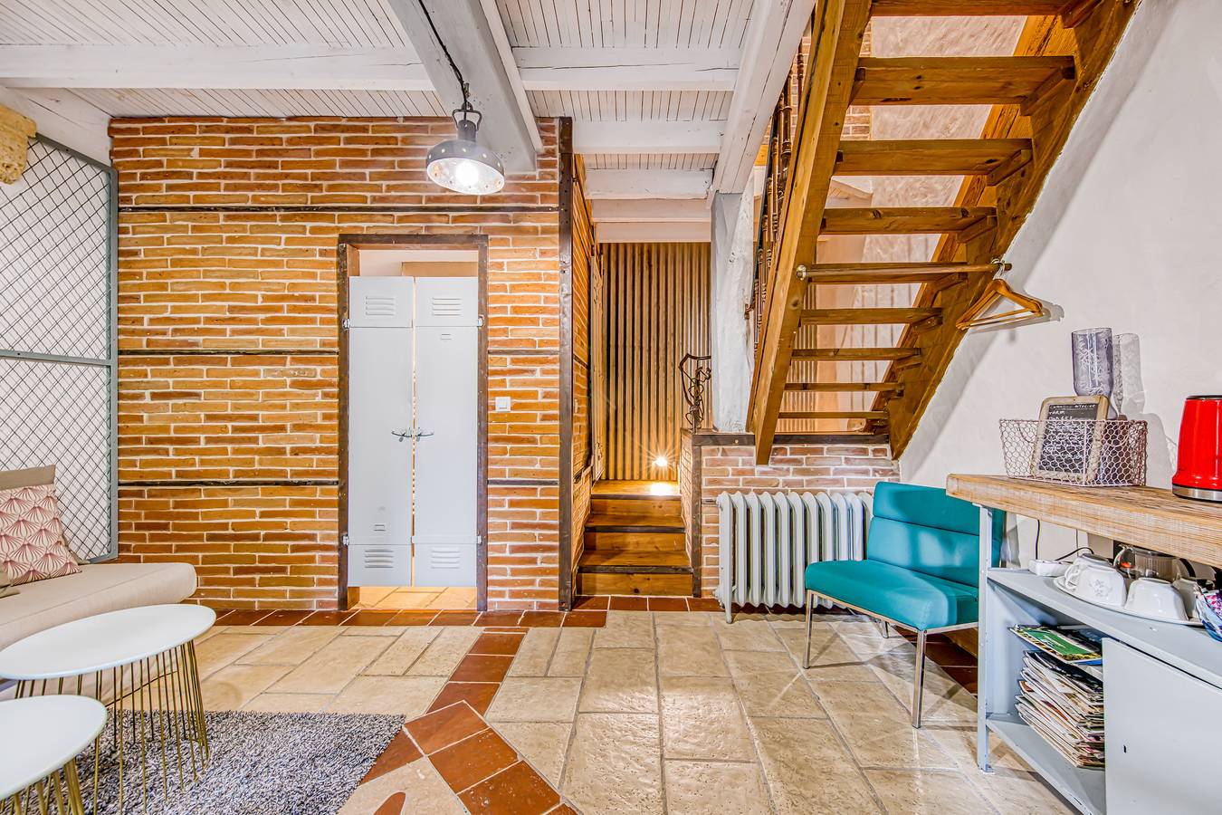 Bed and Breakfast 'L'orée De Lansot - Chambre Atelier' met Gedeeld Terras, Gedeelde Tuin en Wi-Fi in Noaillan, Langon en omgeving