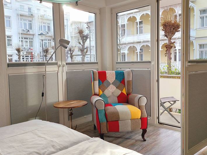 Ferienwohnung für 2 Personen, mit Balkon in Binz