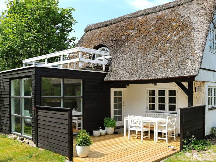Ferienhaus für 4 Personen, mit Balkon und Terrasse sowie Garten in Nordjütland